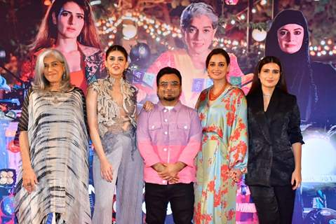 Ratna Pathak Shah, Dia Mirza, Fatima Sana Shaikh, Sanjana Sanghi attend Dhak Dhak screening