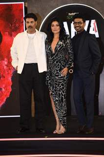 Sushmita Sen, Vikas Kumar and  Sikandar Kher snapped at the trailer launch of Aarya 3 