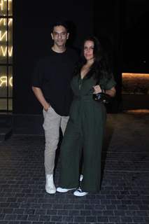 Neha Dhupia and Angad Bedi 