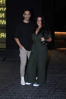 Neha Dhupia and Angad Bedi 