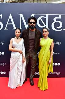 Vicky Kaushal, Sanya Malhotra, Fatima Sana Shaikh and others attend the teaser launch of their film Sam Bahadur