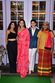 Dia Mirza, Ratna Shah Pathak, Fatima Sana Shaikh and Sanjana Sanghi snapped promoting film Dhak Dhak 