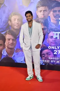 Zakir Khan grace the premiere of 12th Fail