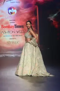 Malaika Arora ramp walk at Bombay Times fashion week