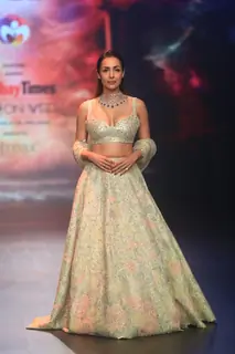 Malaika Arora ramp walk at Bombay Times fashion week