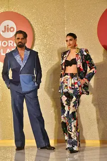 Suneil Shetty and Athiya Shetty 