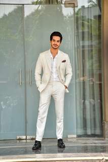Ishaan Khatter snapped promoting upcoming film Pippa
