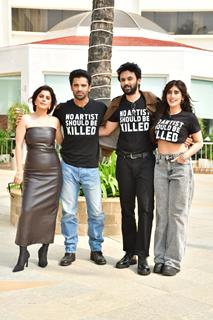 Rohit Jugraj Chauhan, Isha Talwar, Mohit Malik, Akasa Singh snapped promoting upcoming show Chamak 