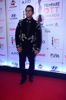 Celebrities at red carpet of OTT filmfare awards