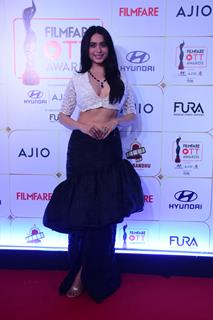 Soundarya Sharma at red carpet of OTT filmfare awards