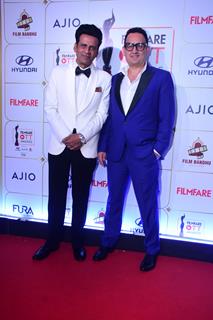 Celebrities at red carpet of OTT filmfare awards