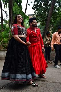 Anjali Anand and Shiv Thakare as contestants pictures from upcoming episode of Jhalak Dikhhla Jaa 11