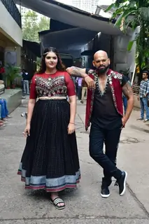 Anjali Anand as contestant with choreographer pictures from upcoming episode of Jhalak Dikhhla Jaa 11