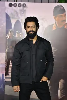 Dashing Vicky Kaushal at Sam Bahadur Movie Screening