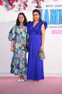 Celebrities at the inaugural show of MAMMA MIA!