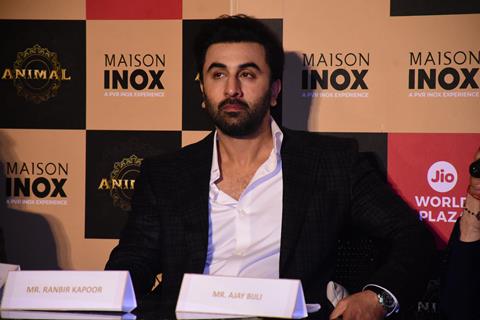 Ranbir Kapoor at Animal movie screening