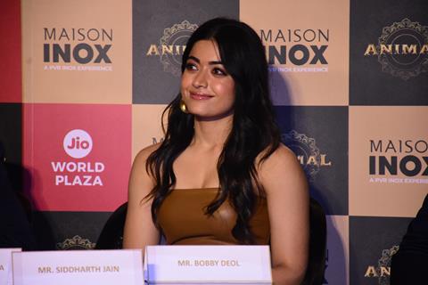 Rashmika Mandanna at Animal movie screening