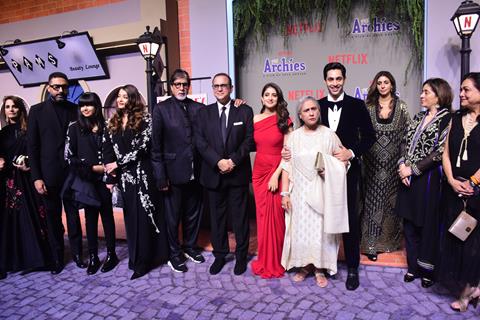 Abhishek Bahchan, Aishwarya Rai Bachchan, Aaradhaya Bachchan, Jaya Bachchan, Agastaya Nanda, Amitabh Bachchan  