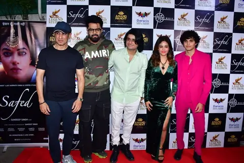 Celebrities at Safed screening 
