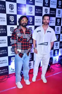 Celebrities snapped at Rahul Shetty's studio launch