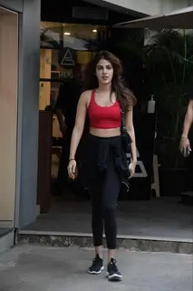 Rhea Chakraborty snapped in Bandra