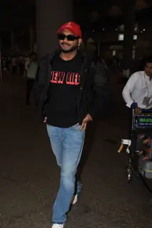 King spotted at the Airport 