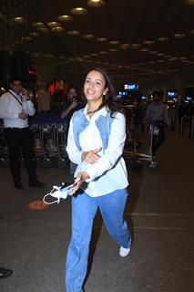 Tripti Dimri spotted at the airport 