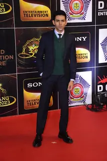 Kartik Aaryan on the Umang 2023 Red Carpet