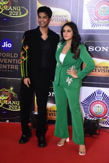 Huma Qureshi and Babil Khan Attends Umang 2023