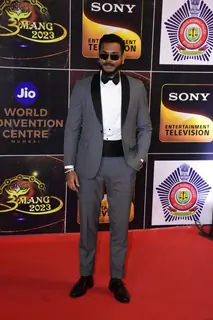 Arpan Kumar Chandel on the Umang 2023 Red Carpet