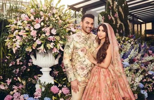 Celebrities spotted at Arbaaz and Sshura's wedding 