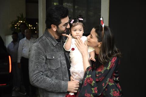 Celebrities at Kapoor's Christmas party
