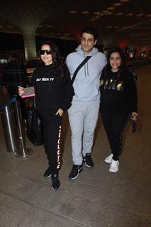 Ameesha Patel spotted at the airport
