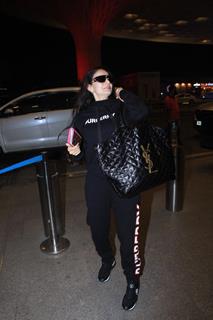 Ameesha Patel spotted at the airport