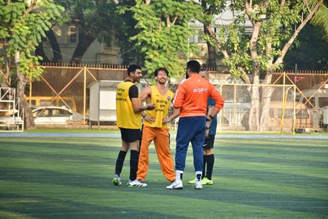 Celebrities spotted at  All-star FC football match in Juhu