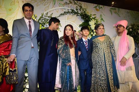Aamir Khan, Ira Khan and Nupur Shikhare spotted in Ira Khan and Nupur Shirkhe wedding ceremony