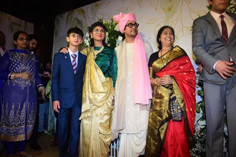Aamir Khan and Kiran Rao spotted in Ira Khan and Nupur Shirkhe wedding ceremony
