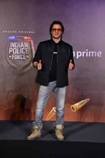 Vivek Oberoi snapped at the trailer launch of Indian Police Force
