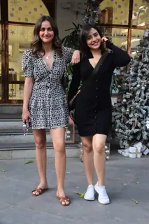 Aisha Sharma snapped in the city