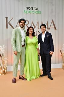 Taher Shabbir snapped at the trailer launch of Karmma Calling