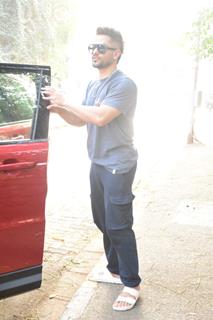 Kunal Kemmu snapped in the city 