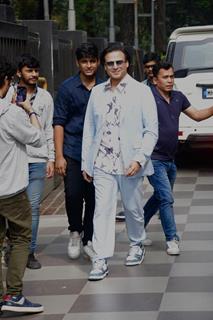 Vivek Oberoi snapped promoting their upcoming film Indian Police Force at Kshitij Fest