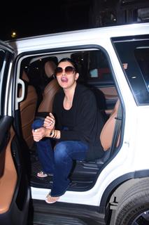 Sushmita Sen snapped in the city