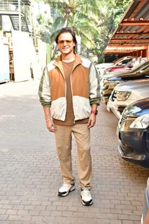 Vivek Oberoi snapped promoting upcoming film Indian Police Force