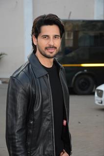 Sidharth Malhotra snapped promoting upcoming film Indian Police Force