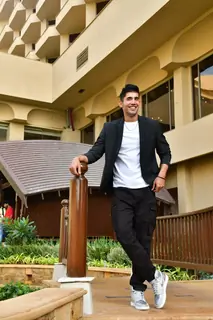 Celebrities snapped promoting Karmma Calling 