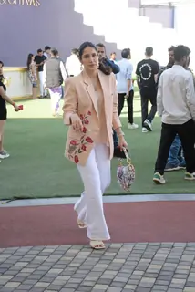 Sagarika Ghatge spotted at Jio garden event