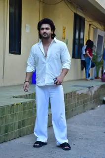 Shoaib Ibrahim snapped on the set of Jhalak Dikhhla Jaa 11 