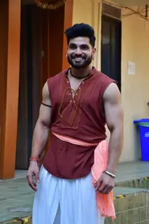  Shiv Thakare snapped on the set of Jhalak Dikhhla Jaa 11 