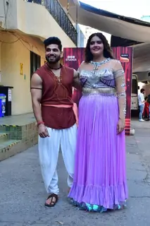 Anjali Anand snapped on the set of Jhalak Dikhhla Jaa 11 